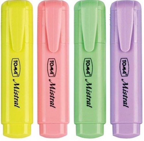 Zakreslacz 4KOL pastel TO-334 mistral etui