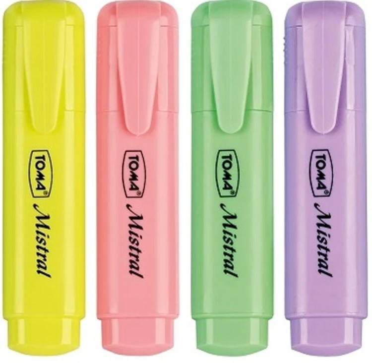 Zakreslacz 4KOL pastel TO-334 mistral etui