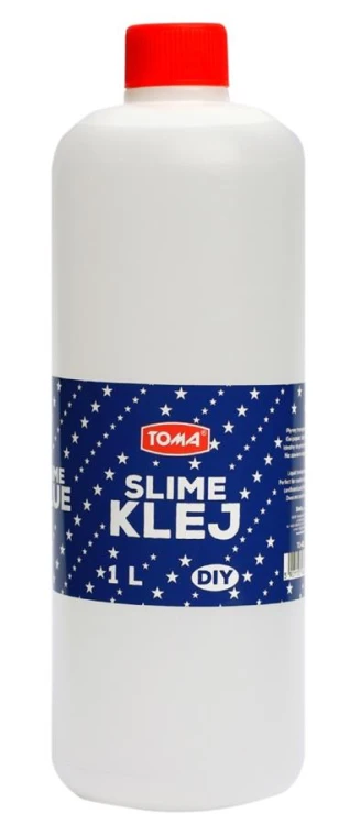 Klej w plynie 1000 ml transp slime TO-482 but