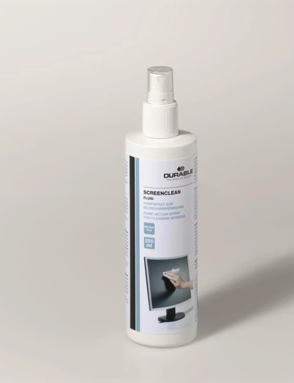 Płyn do czyszczenia monitorów CRT,LCD,TFT ScreenClean 250ml DURABLE 578219