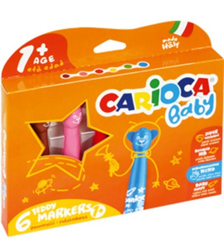 Pisaki Misiaki CARIOCA 6 kol. - od 1. roku