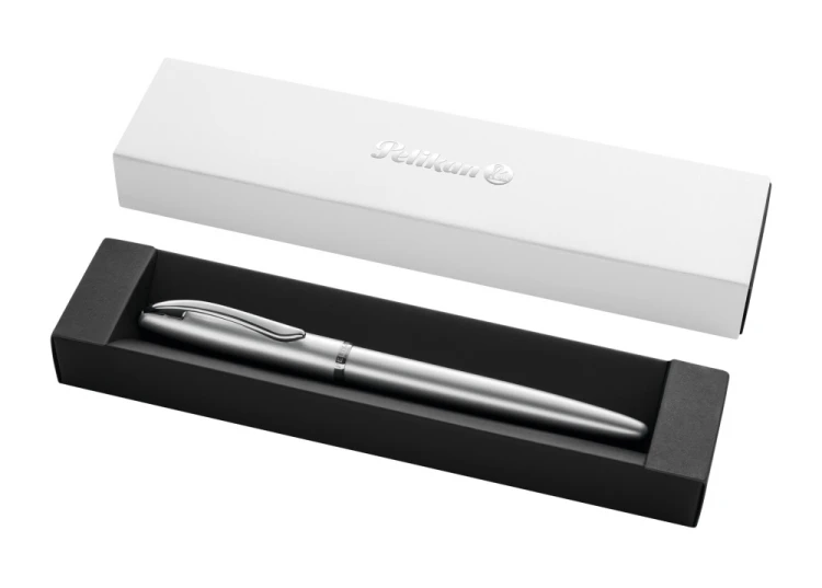 Pióro wieczne Jazz Noble Elegance srebrne Pelikan etui 821858