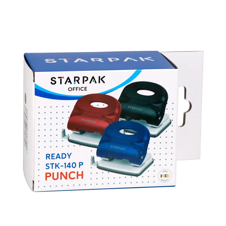 Dziurkacz 2,5/80 bordowy 140P STARPAK 450876 – zdjęcie 6