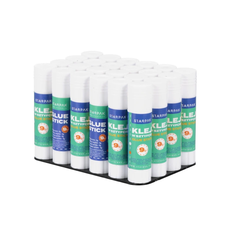 Klej w sztyfcie 9g N-Brand display A 24 STARPAK 162114 – zdjęcie 5