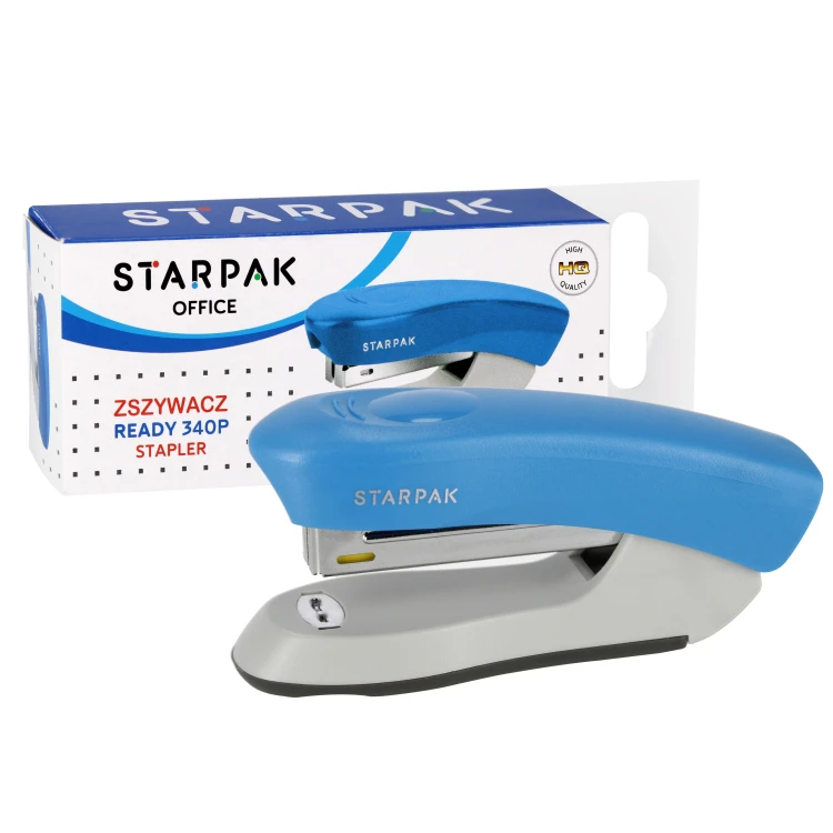 Zszywacz 12k 10 niebieski  STARPAK 521071 – zdjęcie 4