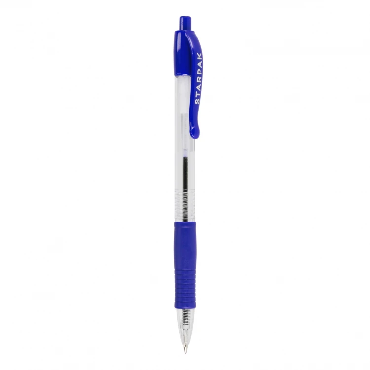 Długopis automatyczny 0.5 grip niebieski tuba  A 36 STARPAK 162131 – zdjęcie 2