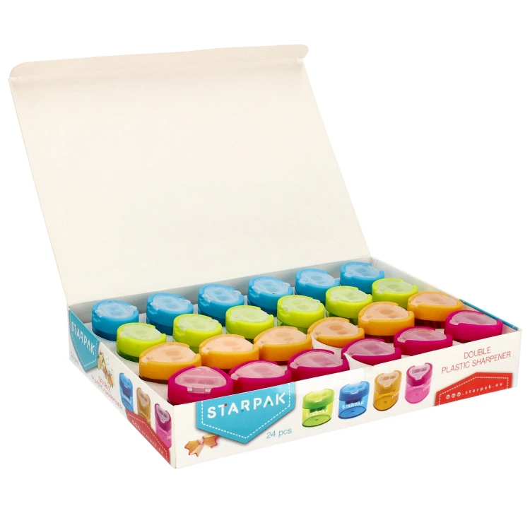 Temperówka 2 ostrza owal/trójkąt display A 24 STARPAK 405591 – zdjęcie 2