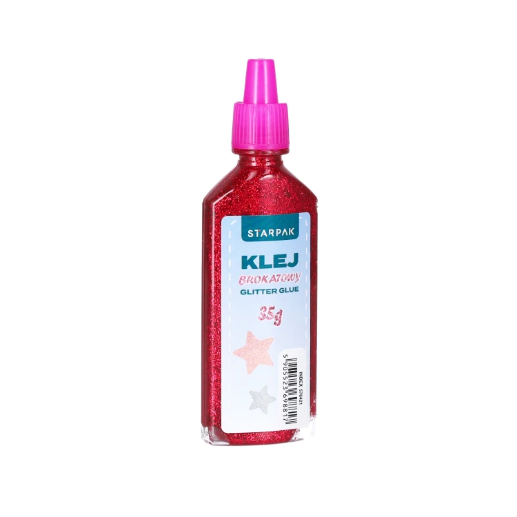 Klej brokatowy 36g 6 kolorów display A 24 STARPAK 578421 – zdjęcie 2