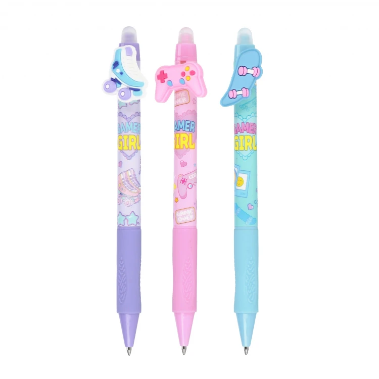 Długopis ścieralny automatyczny 0.7 Skate Girl  display A 24 STARPAK 552676 – zdjęcie 2