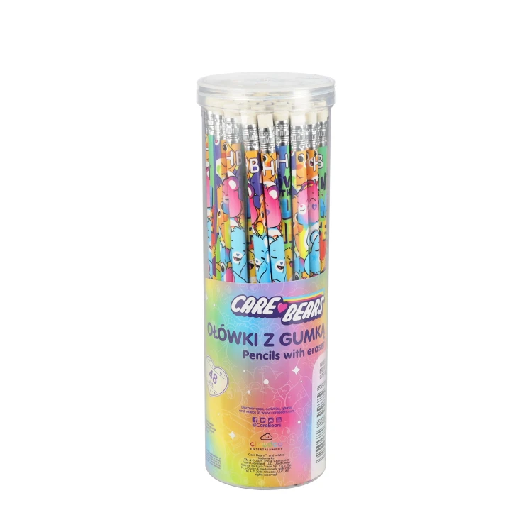 Ołówek z gumką HB Care Bears tuba A 48  STARPAK  580616 – zdjęcie 3