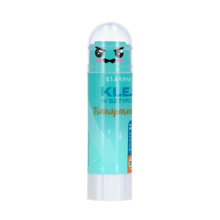 Klej w sztyfcie 15g transparentny kolorowy display A 24 STARPAK 578407 – zdjęcie 5