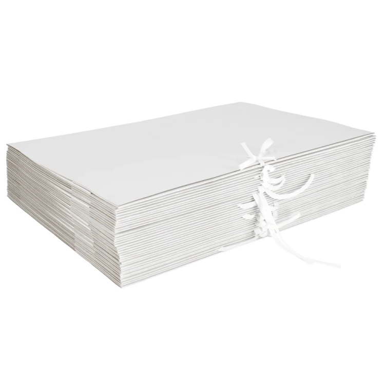 Teczka wiązana papierowa A4 biała 300g A 25 STARPAK 360993 – zdjęcie 3