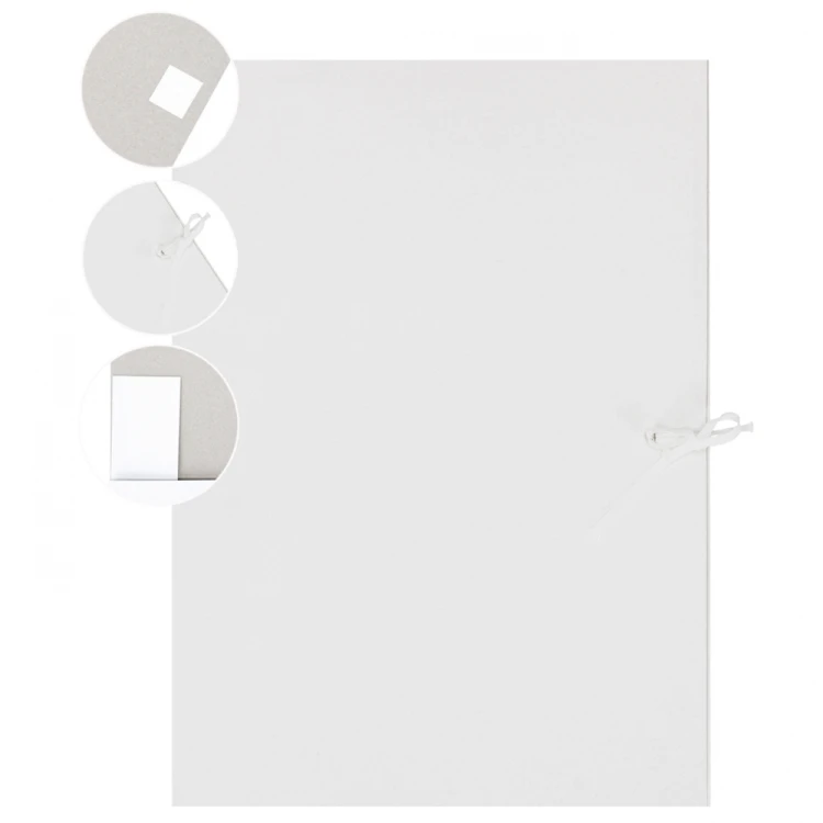 Teczka wiązana papierowa A4 biała 300g A 25 STARPAK 360993 – zdjęcie 6