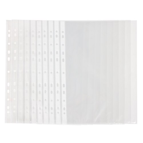 Koszulka PP A4 krystaliczna 40mic 100szt. STARPAK 409013 – zdjęcie 2