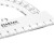 Kątomierz 180 /10cm STARPAK 283231 – zdjęcie 4