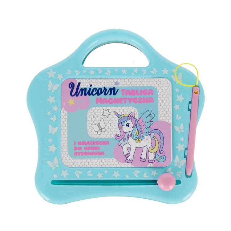 Tablica magnetyczna z  książeczka do nauki rysunków Unicorn STARPAK 552505 – zdjęcie 3