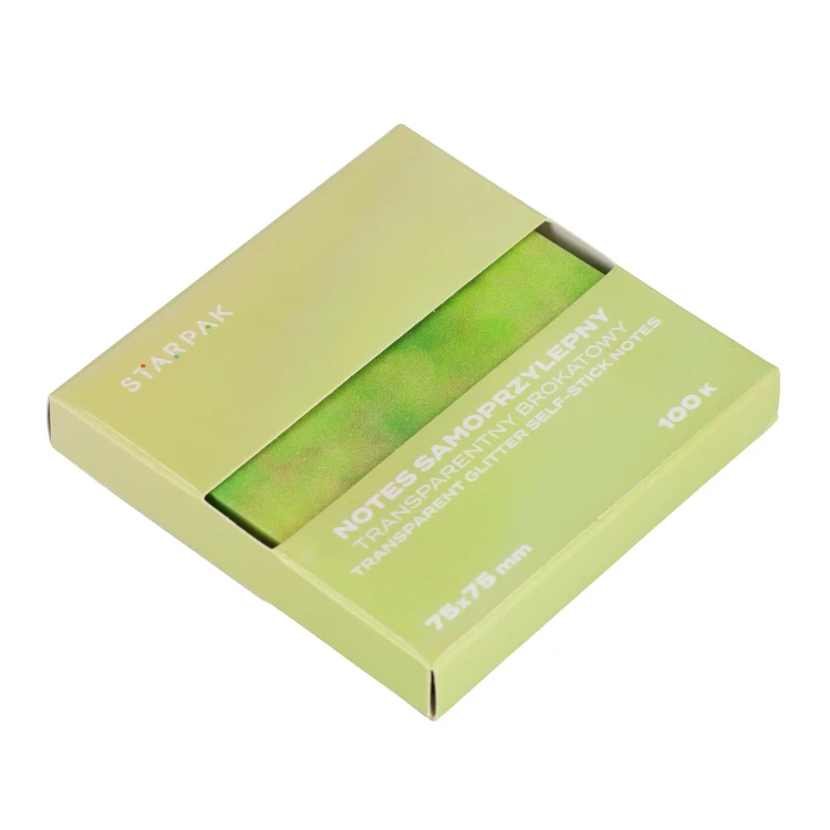 Notes samoprzylepny 75x75/100k transparent Ombre ciemny C4 STARPAK 576524 – zdjęcie 5