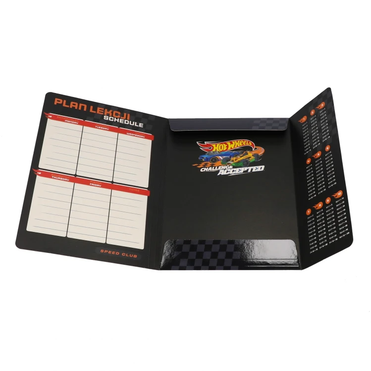 Teczka z gumką A4 Hot Wheels Black mix STARPAK 583290 – zdjęcie 3