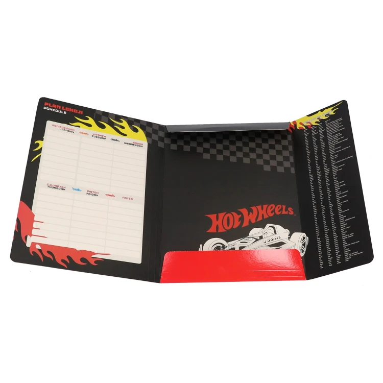Teczka z gumką A4 Hot Wheels Black mix STARPAK 583290 – zdjęcie 5