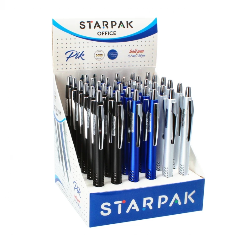 Długopis automatyczny 0.7 Pik display A 36 STARPAK 470779 – zdjęcie 5