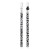 Długopis ścieralny zamykany 0.7 Black & White A 24 STARPAK 552687 – zdjęcie 2