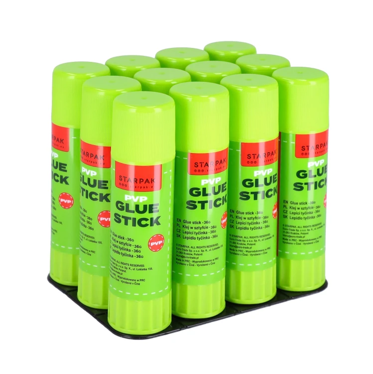 Klej w sztyfcie 36g PVP display A 12 STARPAK 578417 – zdjęcie 4