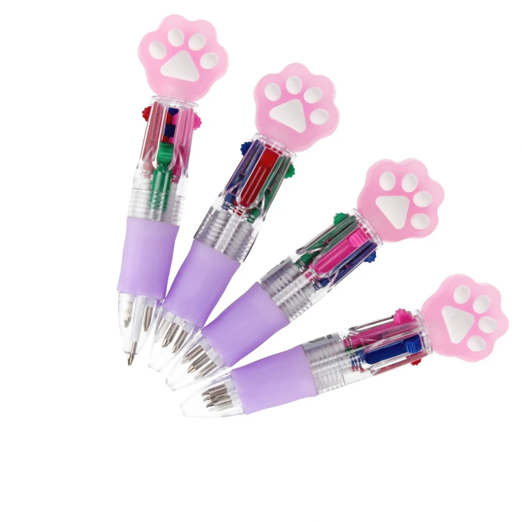 Długopis wielokolorowy mini 4 kolory 0.7 z figurką display A 24 STARPAK 563053 – zdjęcie 5