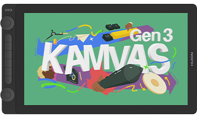Tablet graficzny Huion Kamvas 16 NEW Gen.3