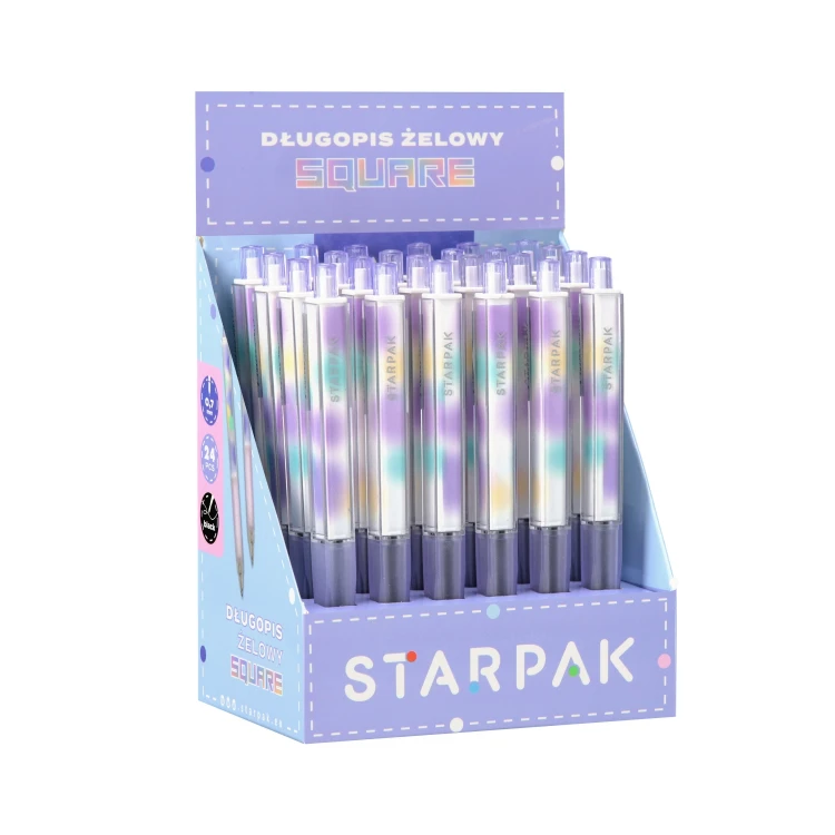 Długopis automatyczny Square A 24 STARPAK 552670 – zdjęcie 4
