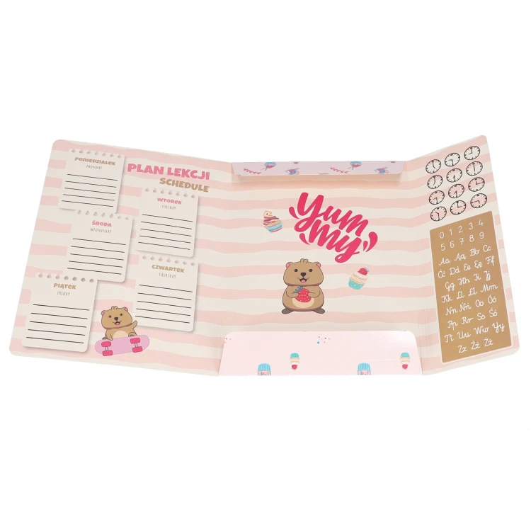 Teczka z gumką A4 Kuoka mix STARPAK 583304 – zdjęcie 5