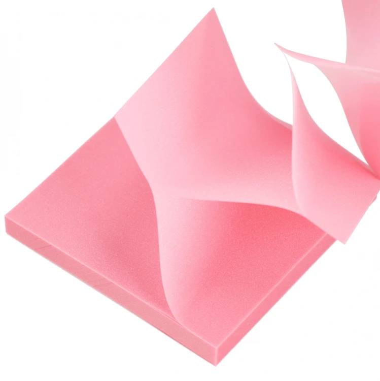 Notes samoprzylepny 75x75/100k transparent brokat różowy STARPAK 576529 – zdjęcie 4