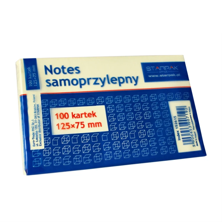 Notes samoprzylepny 76x127/100k A 12 STARPAK 152615 – zdjęcie 4