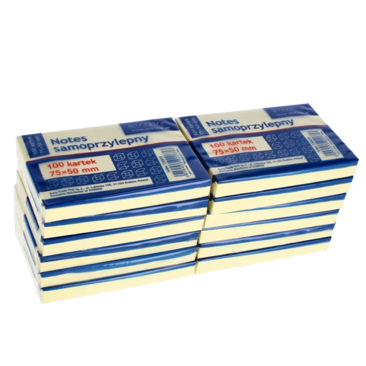 Notes samoprzylepny 50x75/100k  A 12 STARPAK 130659 – zdjęcie 2