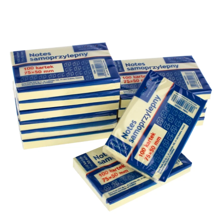 Notes samoprzylepny 50x75/100k  A 12 STARPAK 130659 – zdjęcie 3