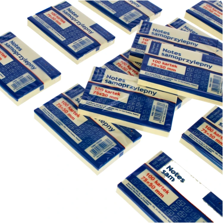 Notes samoprzylepny 50x75/100k  A 12 STARPAK 130659 – zdjęcie 4