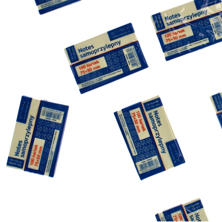 Notes samoprzylepny 50x75/100k  A 12 STARPAK 130659 – zdjęcie 5