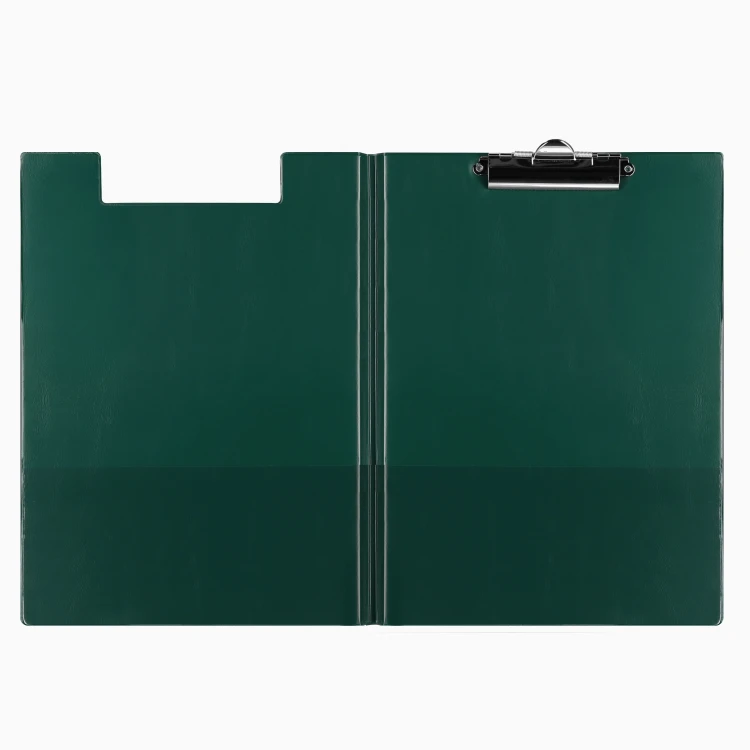Clipboard A4 PVC zamykany zielony STARPAK 586527 – zdjęcie 2