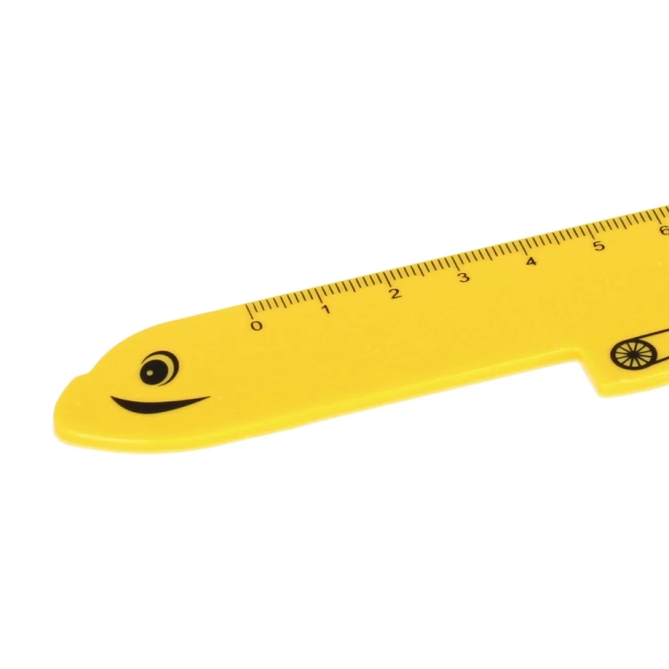 Linijka plastikowa Samolot 15cm PBH STARPAK 470961 – zdjęcie 3
