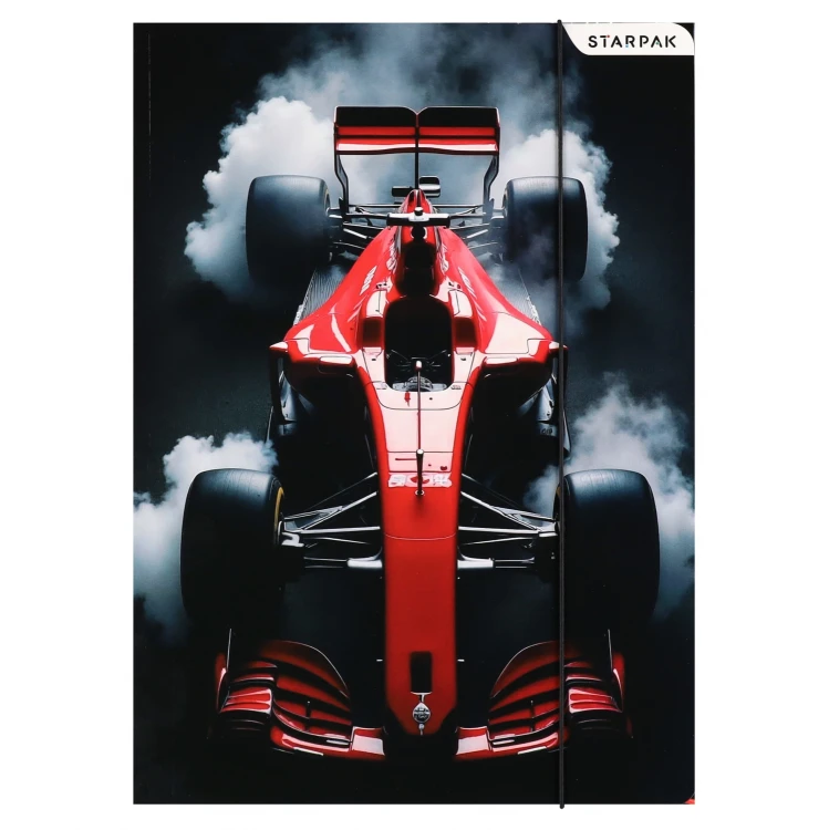 Teczka z gumką A4 Racing mix STARPAK 583302 – zdjęcie 2