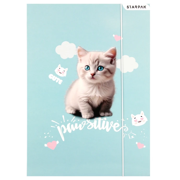 Teczka z gumką A4 Kitty STARPAK 553545 – zdjęcie 2
