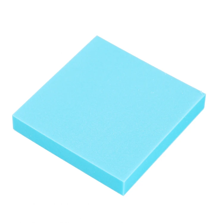 Notes samoprzylepny 75x75/100k transparent brokat niebieski STARPAK 576530 – zdjęcie 3