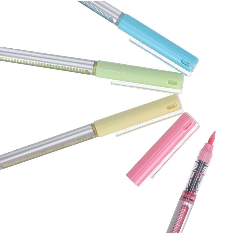Marker akrylowy w pędzelku 4 kolory pastel STARPAK 548337 – zdjęcie 4