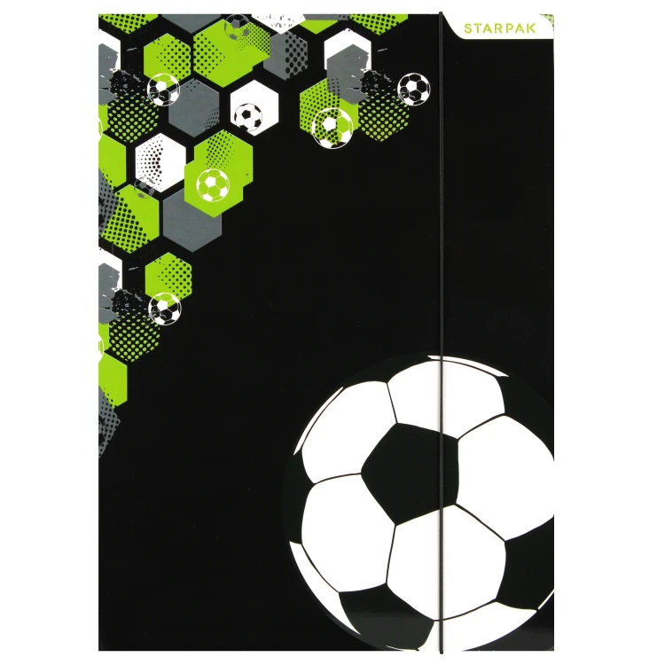 Teczka z gumką A4 Football STARPAK 553549 – zdjęcie 4