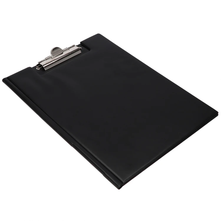 Clipboard A4 PVC zamykany czarny STARPAK 586418 – zdjęcie 3