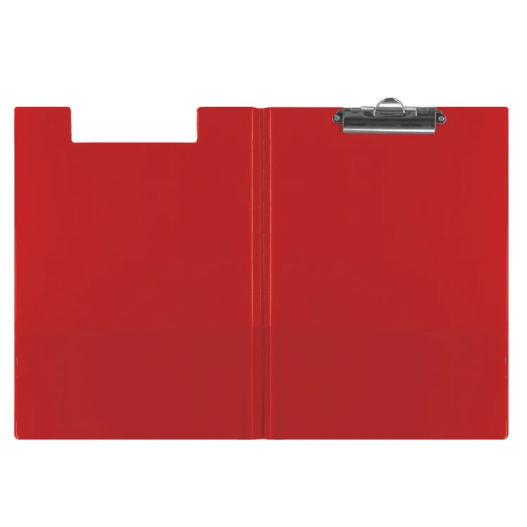 Clipboard A4 PVC zamykany czerwony STARPAK 586524 – zdjęcie 2