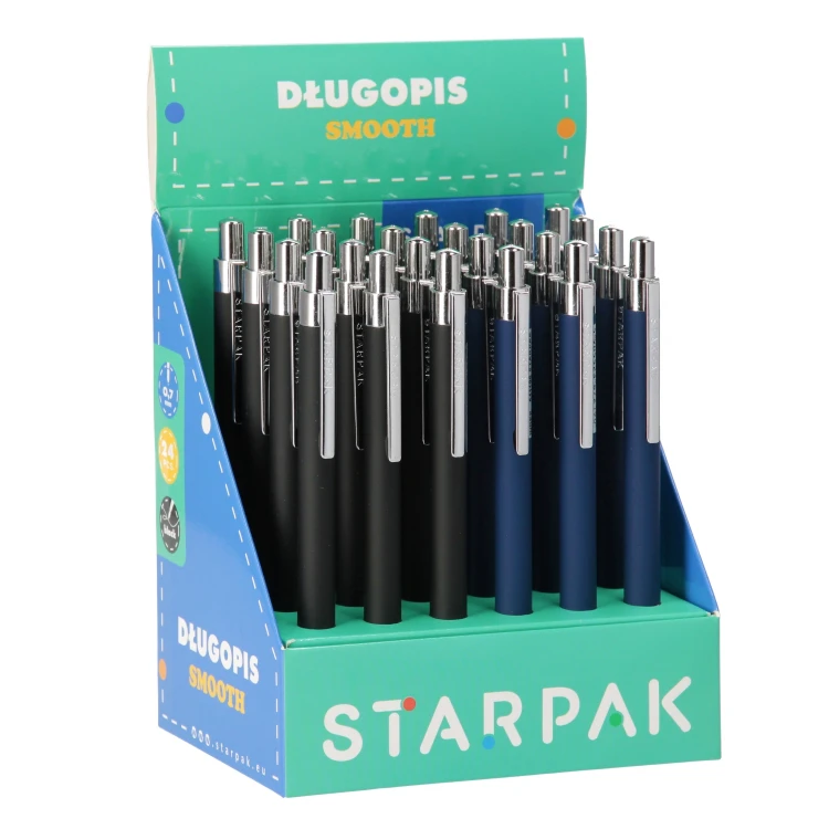 Długopis automatyczny metalowy 0,7 Smooth display A 24 STARPAK 541196 – zdjęcie 5
