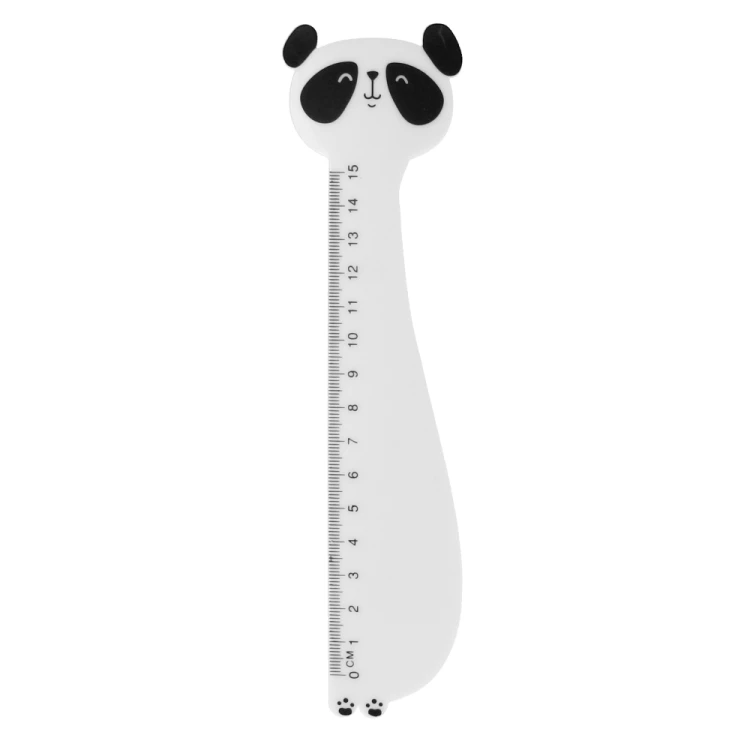 Linijka plastikowa 15cm Panda STARPAK 491023 – zdjęcie 2
