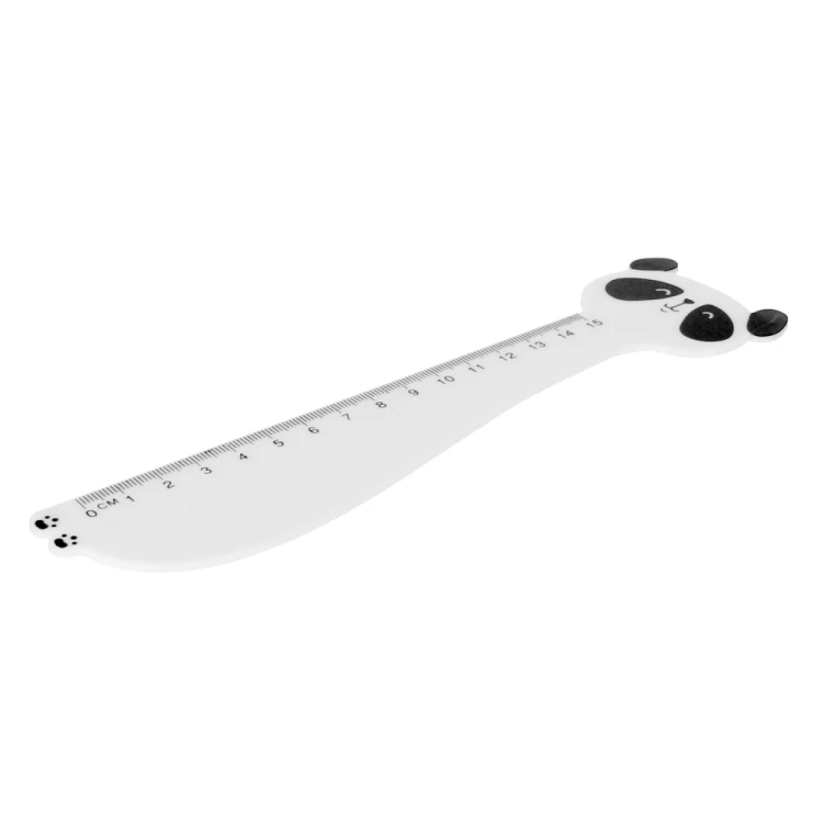Linijka plastikowa 15cm Panda STARPAK 491023 – zdjęcie 3