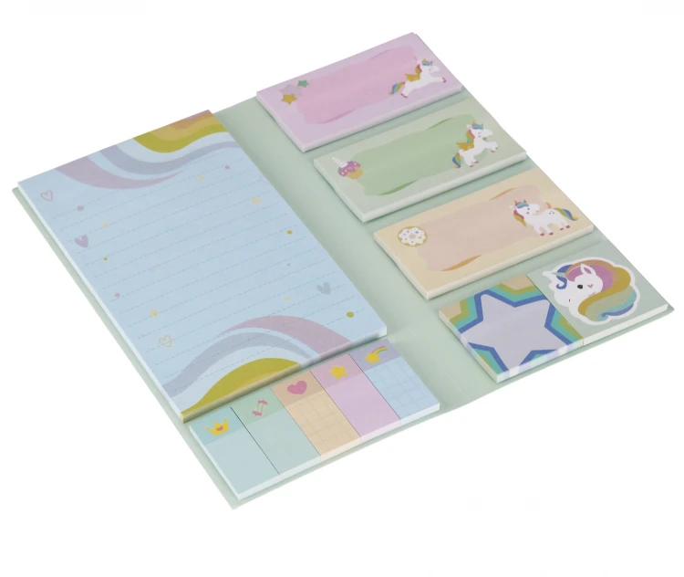 Zestaw notes z zakładkami Unicorn STARPAK 563056 – zdjęcie 2