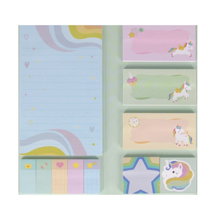 Zestaw notes z zakładkami Unicorn STARPAK 563056 – zdjęcie 4